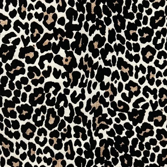 J. Crew Leopard print 100% cotton pencil skirt size 4P - Picture 4 of 10